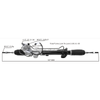 Auto Steering Gear For Nissan Teana 2.0L 2.5L 2008 2009 49001JN00C 49001JN00B 49001JN00A 49001-JN00C 49001-JN00B 49001-JN00A