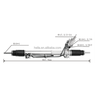 Auto Power Steering Gear Rack For BMW 5 Saloon Touring E39 1997 1998 32131093675 32131093683 32131093886