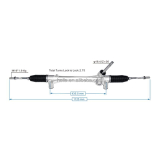 Auto Power Steering Gear Rack For Toyota C-HR CHR 2018 2019 2020 2021 2022 45510-F4020