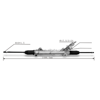 Auto Power Steering Gear Rack For JAC Sunray 68048697AA