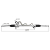 Auto Power Steering Gear Rack For Buick GL8 2011 2012 2013 2014 2015 2016 9075728 9013894