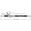 Auto Power Steering Gear Rack For Kia Sorento 2009- 577002P200 577002W000 577002P100 57700-2P200 57700-2W000 57700-2P100