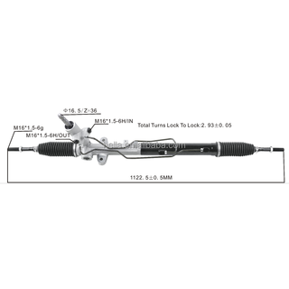 Auto Power Steering Gear Rack For Kia Sorento 2009- 577002P200 577002W000 577002P100 57700-2P200 57700-2W000 57700-2P100