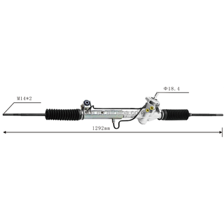 Auto Power Steering Gear Rack For Ford Focus Mk1 Hatchback 2002 2003 1124082 1124225 1135074