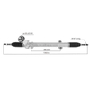 Auto Power Steering Gear Rack For Hyundai Sonata 2009 2010 2011 2012 2013 56500-2T100