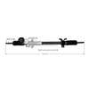 Auto Power Steering Gear Rack For Kia Sportage 2011 2012 2013 2014 56500-2S000 56500-3W000