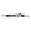 Auto Power Steering Gear Rack For Hyundai Porter 2 2004- 577004F000