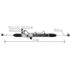 Auto Power Steering Gear Rack For Isuzu D-Max 4WD 2002- 8979435210 8-97943521-0