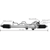 Auto Power Steering Gear Rack For Toyota 4Runner 4-Runner 1995 1996 1997 1998 1999 2000 2001 4425035042