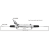 Auto Power Steering Gear Rack For Mercedes Benz Sprinter 2008 2009 2010 A9064601800 A9064621301