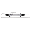 Auto Power Steering Gear Rack For Toyota Corolla 2010 2011 4551002170 4551002150 45510-02170 45510-02150
