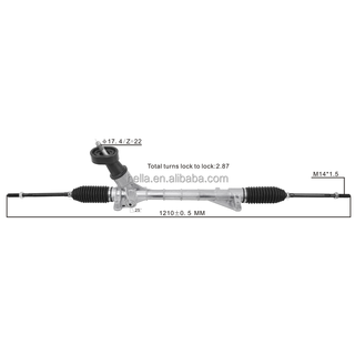 Auto Power Steering Gear Rack For Volkswagen Polo 2012 6RU423057H 6RD426057J 6C1423057H