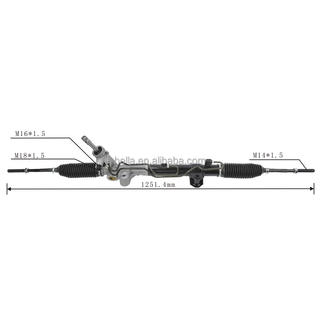 Auto Power Steering Gear Rack For Jeep Compass Patroit 2WD 2007 2008 2009 2010 2011 68140628AE