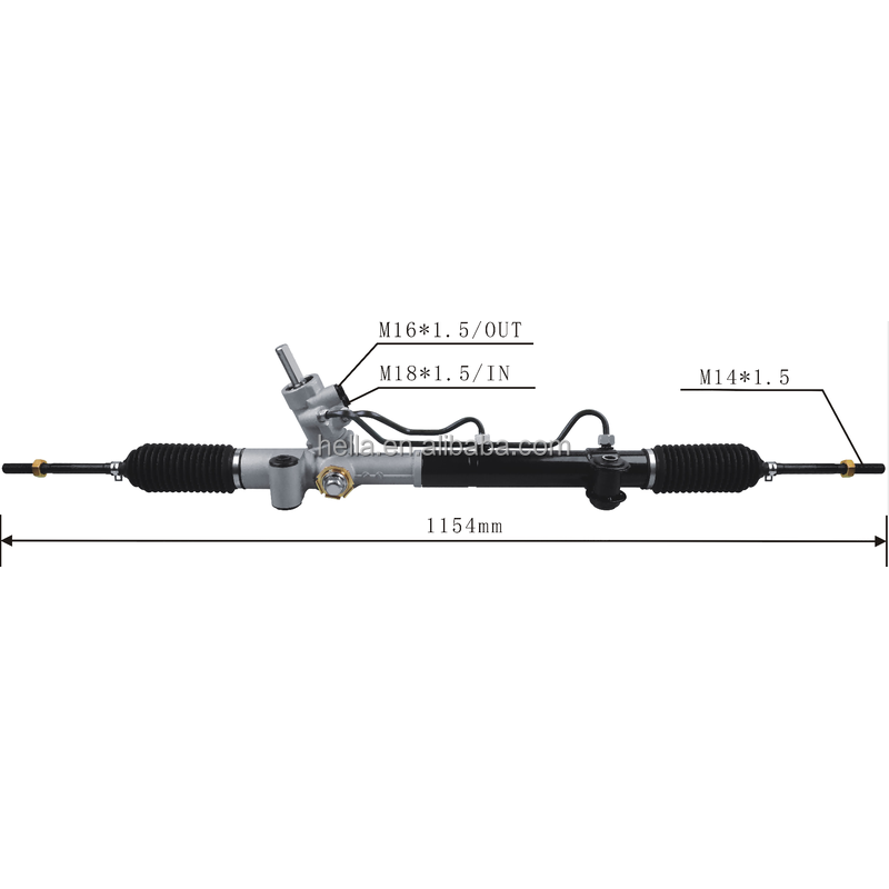 Auto Power Steering Gear Rack For Opel Meriva 2004 2005 2006 2007 2008 93383067 93398257
