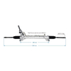 Auto Power Steering Gear Rack For Ford Focus 5M513200FA 5M51-3200-FA