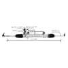 Auto Power Steering Gear Rack For Toyota Vigo 2WD 442000K010 442000K050