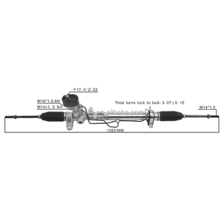 Auto Power Steering Gear Rack For Volkswagen Bora 1999 2000 2001 2002 2003 2004 1J1422062D