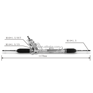 Auto Power Steering Gear Rack For VW Crossfox 2011 2012 2013 2014 2015 2016 2017 5U1422055E