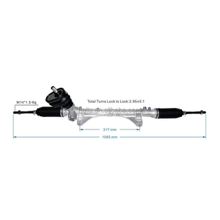 Auto Power Steering Gear Rack For Nissan Sentra Nismo 2016 2017 2018 2019 480014AF1A 48001-4AF1A