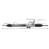 Auto Power Steering Gear Rack For Nissan Pathfinder R51 2010 2011 2012 49001-ZG90A 49001-EA060 49001-3X12A