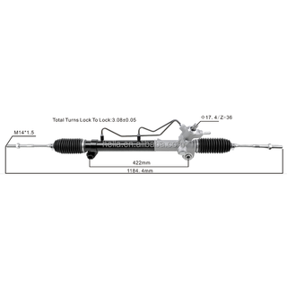 Auto Steering Gear For Nissan X-Trail T30 2001 2002 490018H31A 490018H305 490018H905 49001-8H31A 49001-8H305 49001-8H905