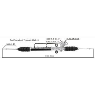 Auto Power Steering Gear Rack For Suzuki Aerio 2003-2007 SuzukiBaleno2