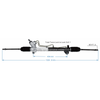 Auto Power Steering Gear Rack For Roewe 350 RoeweMG350