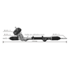 Auto Power Steering Gear Rack For Renault Duster Oroch 2021 2022 49001-4807R