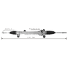 Auto Power Steering Gear Rack For Toyota Corolla 2001- 4551047010 45510-47010