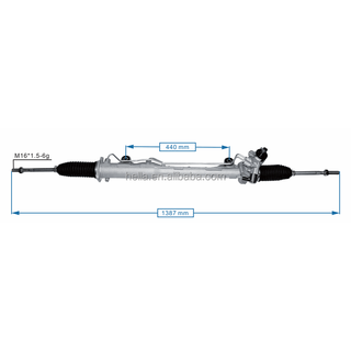 Auto Power Steering Gear Rack For VW Amarok 7L8422062G