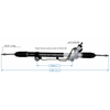 Auto Power Steering Gear Rack For Toyota Tacoma 4WD 2005- 4425004030 4425004040 44250-04030 44250-04040