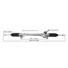 Auto Power Steering Gear Rack For Toyota Yaris NCP130 4551052301 45510-52301
