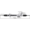 Auto Power Steering Gear Rack For Mercedes-Benz X-Class 490014KH0A