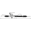 Auto Power Steering Gear Rack For Toyota TownAce 2008 2009 2010 44200BZ142 44200-BZ142