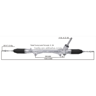 Auto Power Steering Gear Rack For Mitsubishi Xpander 2017 2018 2019 2020 4410A770