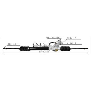 Auto Power Steering Gear Rack For Toyota Corolla AE100 1991-1995 4425012290 4425012420 44250-12290 44250-12420