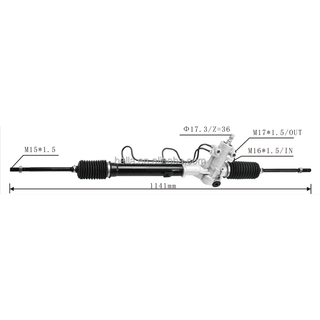 Auto Power Steering Gear Rack For Toyota Rav4 2000-2003 4420042120 4420042110 44200-42120 44200-42110