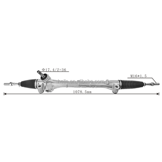 Auto Power Steering Gear Rack For Toyota Previa Tarago 2008 2009 2010 2011 2012 2013 4551028180 45510-28180