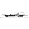 Auto Power Steering Gear Rack For Fiat Palio 2001-2009 51891679 51990934
