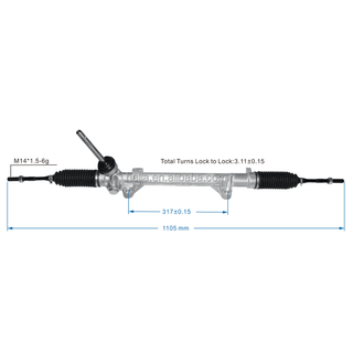 Auto Power Steering Gear Rack For Nissan X-Trail 2001- 490018H910 49001ES60C 49001-8H910 49001-ES60C