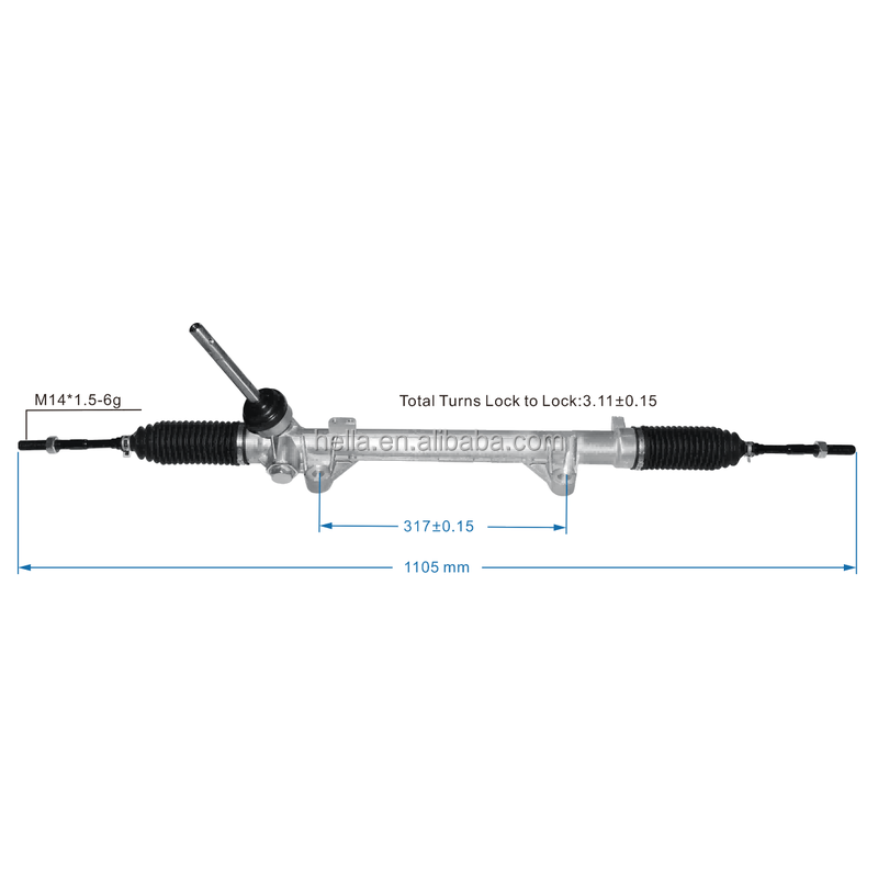 Auto Power Steering Gear Rack For Nissan X-Trail 2001- 490018H910 49001ES60C 49001-8H910 49001-ES60C