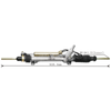 Auto Power Steering Gear Rack For IKCO Samand 400025 400029 4000.25 4000.29
