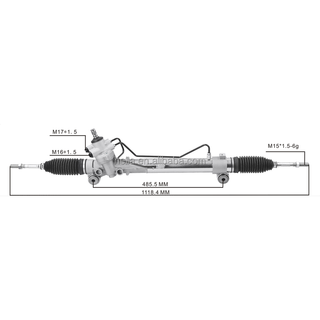 Auto Power Steering Gear Rack For Toyota Estima 4420058012 44200-58012