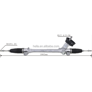 Auto Power Steering Gear Rack For Nissan Micra K13 2011 2012 2013 2014 2015 48001-1HA9A 48001-3BL0A