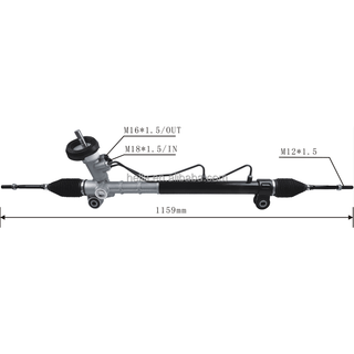 Auto Power Steering Gear Rack For Chevrolet Beat 95967297 95228682 95999083
