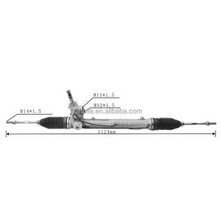 Auto Power Steering Gear Rack For Peugoet 308 2008 2009 2010 2011 2012 2013 4001L3 4001.L3