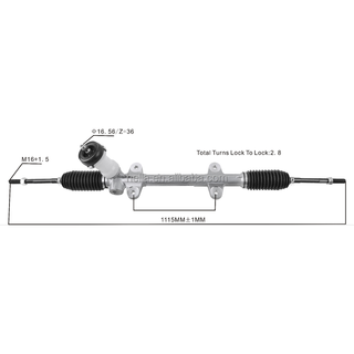 Auto Power Steering Gear Rack For Kia Forte 2018 2019 2020 2021 565001X500 56500-1X500