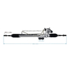 Auto Power Steering Gear Rack For Nissan Patrol Y62 2016 2017 2018 2019 490011LB2A 492001LA1B 49001-1LB2A 49200-1LA1B