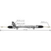 Auto Power Steering Gear Rack For Audi Q7 Porsche Cayenne Volkswagen Touareg 2H1422055C 7L6422055K