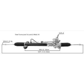Auto Power Steering Gear Rack For Honda CR-V CRV 2007 2008 2009 2010 53601SWAQ01 53601-SWA-Q01